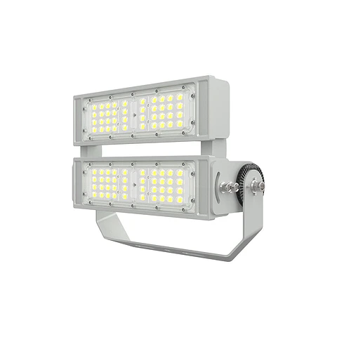 LED para 200W 160lm/W IP66 Projector LED para Estadio 80x150º 5000K com driver Philips Xitanium 1-10V