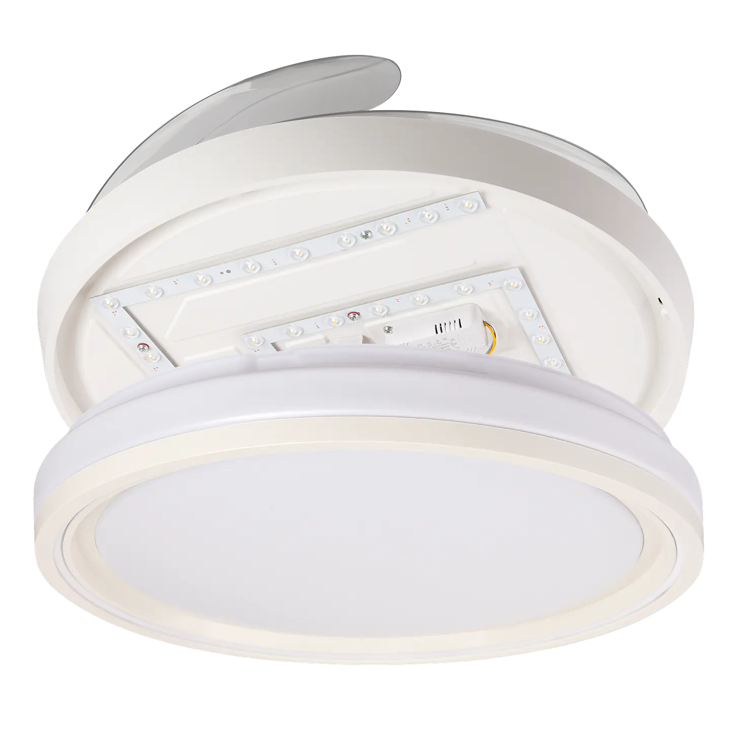 Ventilador CC Bandido, FunÃ§Ã£o VerÃ£o-Inverno, 59 W, Branco, 4 PÃ¡s, 107D, 5900 LM, 3500-4000-6500 K, Controle Remoto e Timer 4