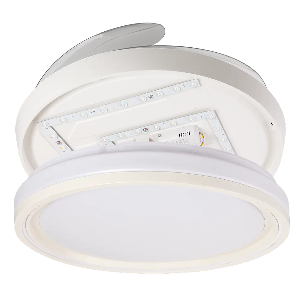 Ventilador CC Bandido, FunÃ§Ã£o VerÃ£o-Inverno, 59 W, Branco, 4 PÃ¡s, 107D, 5900 LM, 3500-4000-6500 K, Controle Remoto e Timer 4