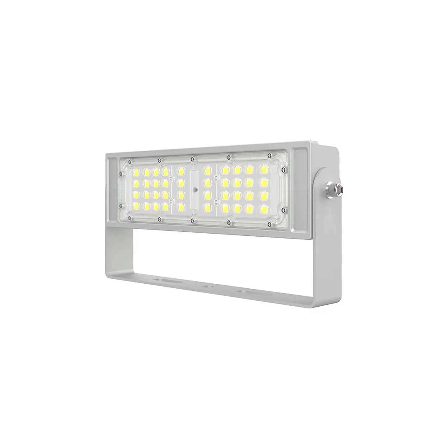 Projector LED para EstÃ¡dio 100W 160lm/W IP66 120Âº 5000K Philips Xitanium Driver 1-10V 1