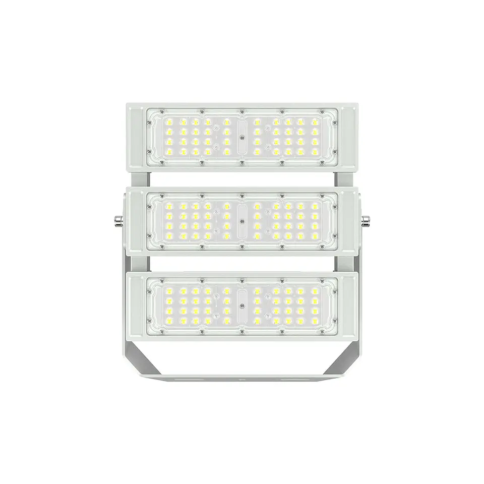 Projector LED para estÃ¡dio 300W 160lm/W IP66 120Âº 5000K com driver Philips Xitanium 1-10V 2