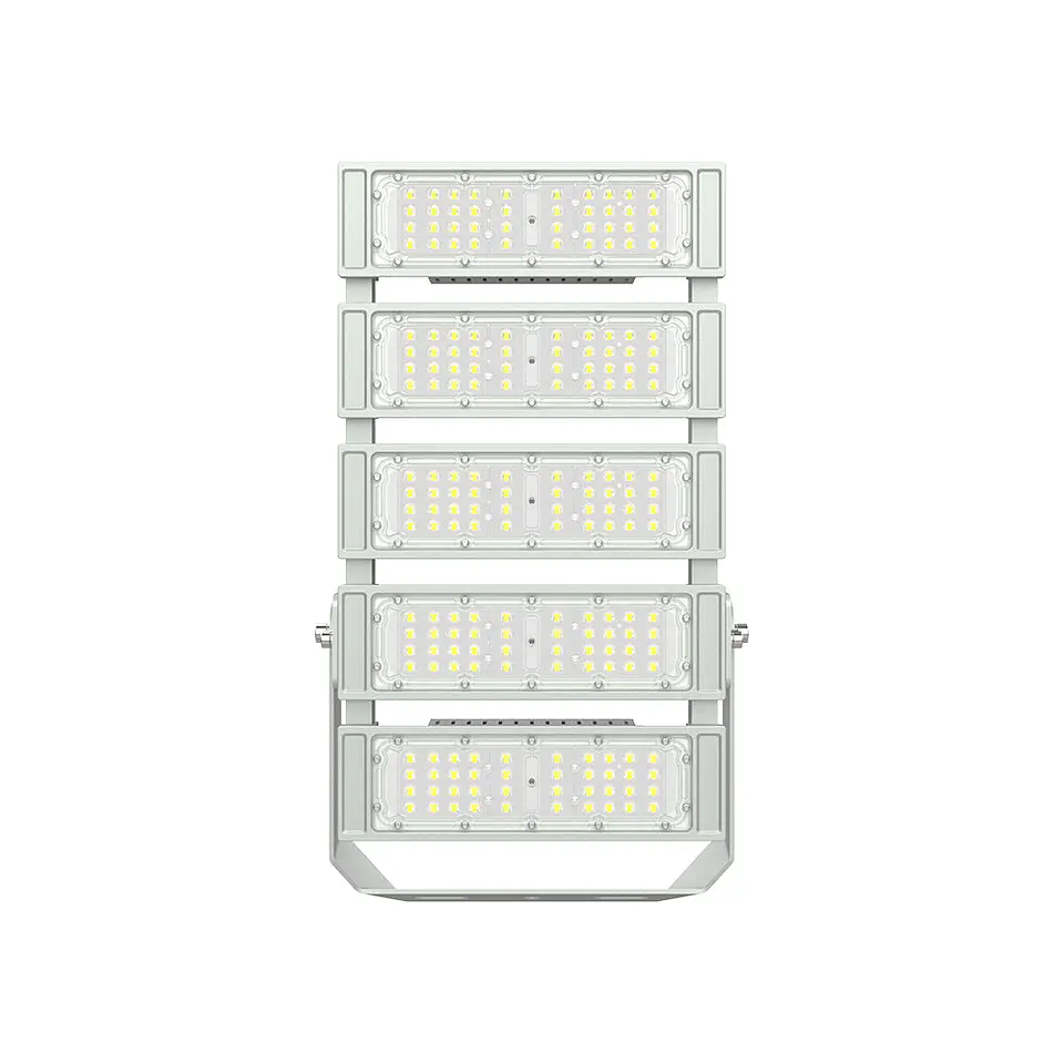 Projector LED para EstÃ¡dios 500W 160lm/W IP66 80x150Âº 5000K Driver Philips Xitanium 1-10V 2