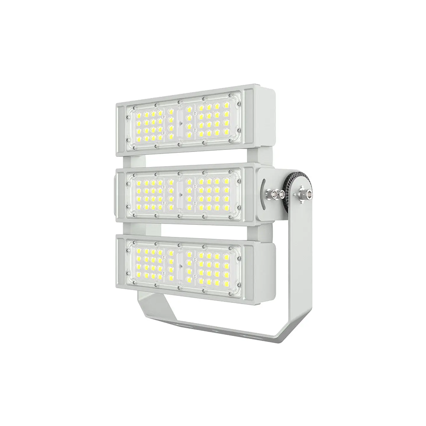 Projector LED para estÃ¡dio 300W 160lm/W IP66 80x150Âº 5000K com driver Philips Xitanium 1-10V 1
