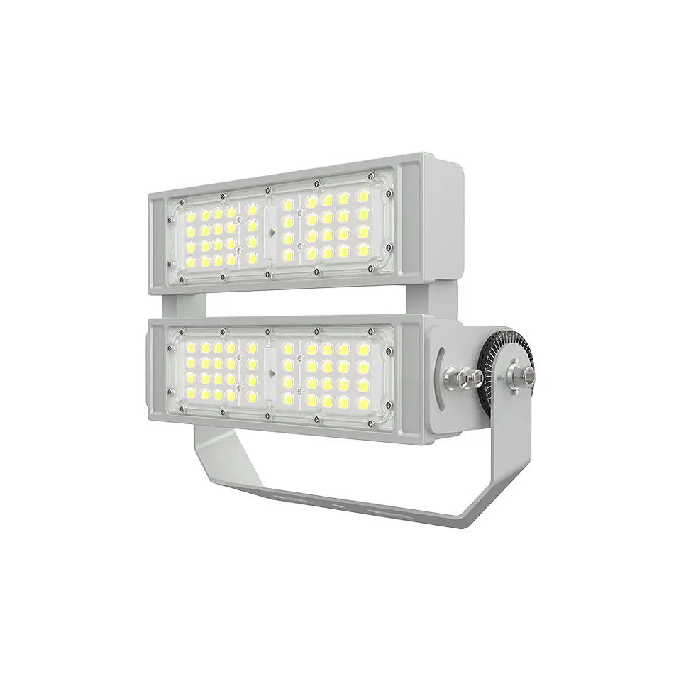 Projector LED para EstÃ¡dio 200W 160lm/W IP66 120Âº 5000K Philips Xitanium Driver 1-10V 1
