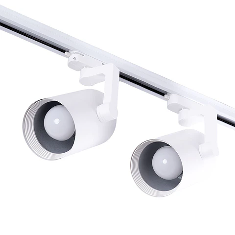 Pacote 2 Luz da Trilha Fase Asnica E27 Par30/A65 - Branco