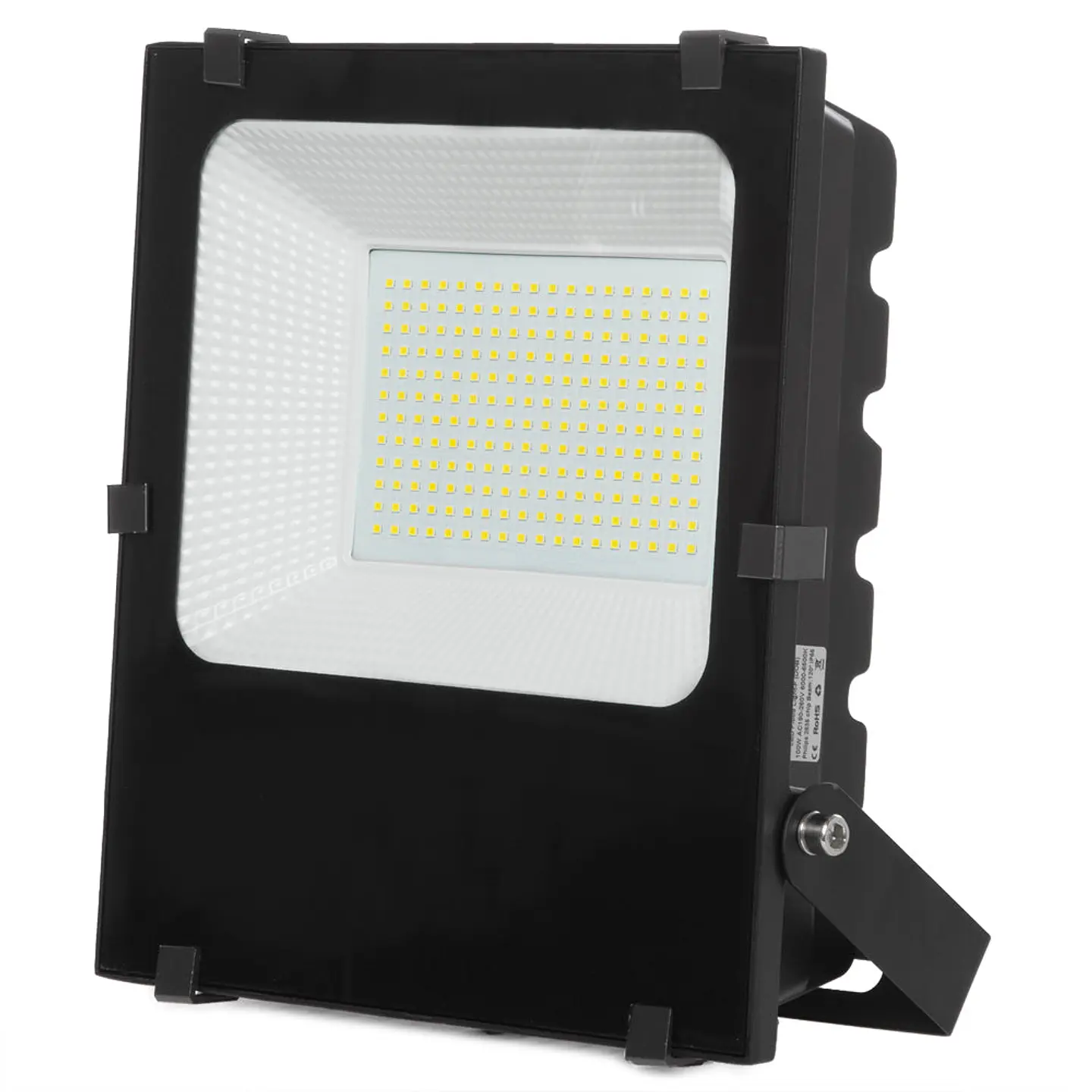 Holofote LED 100W 16000Lm 6000ÂºK IP65 RegulÃ¡vel 100.000H [1916-NS-HVFL100W-F-CW] 1