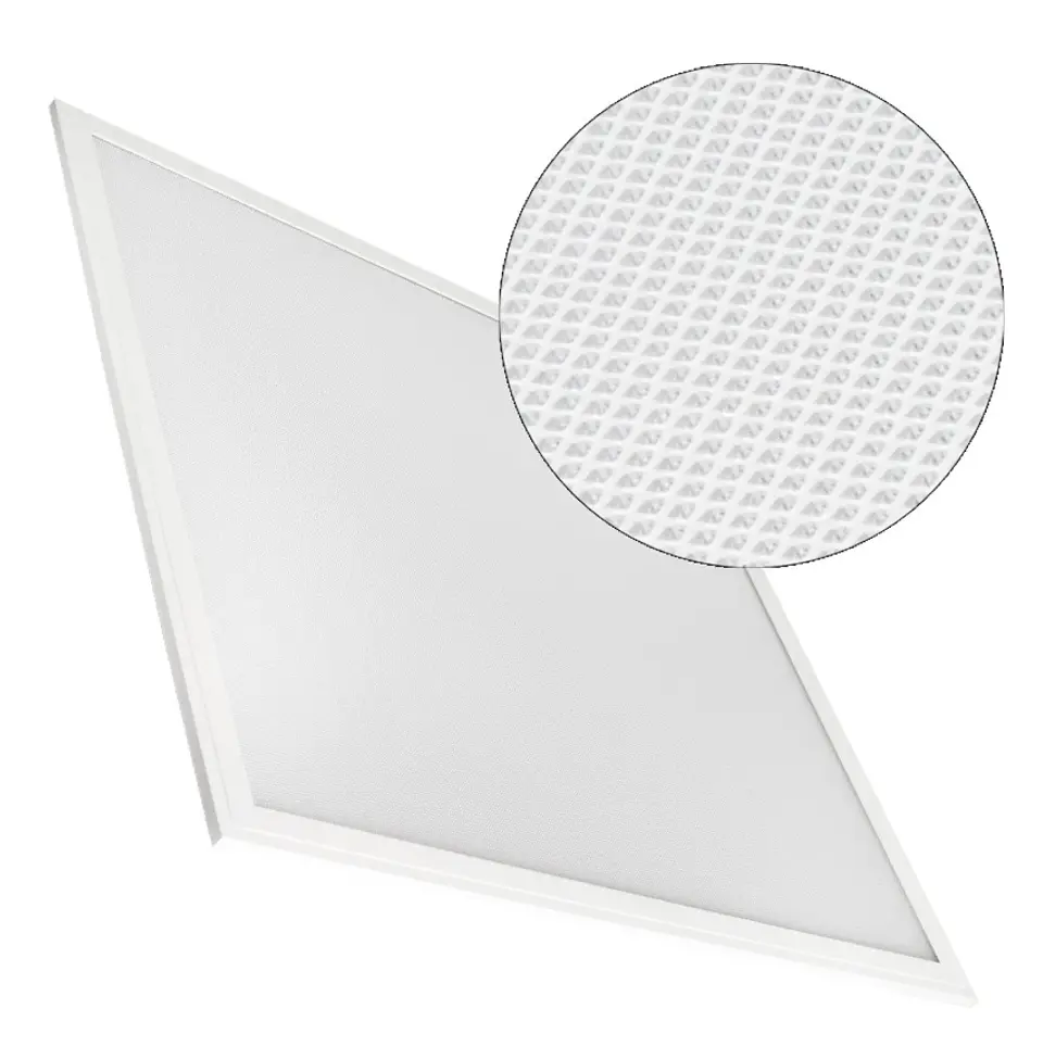 Painel LED LIFUD FLICKER FREE 40W 4000Lm 4200ÂºK 60x60Cm UGR17 40.000H [IDI-PL-595-40-UGR17-W] 1