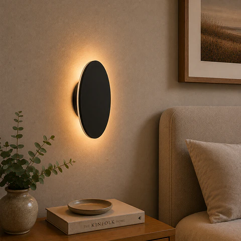 Aplique LED 12W 918Lm 4200ºK Luna 40.000H [HO-WL-LUNA-12W-BW]