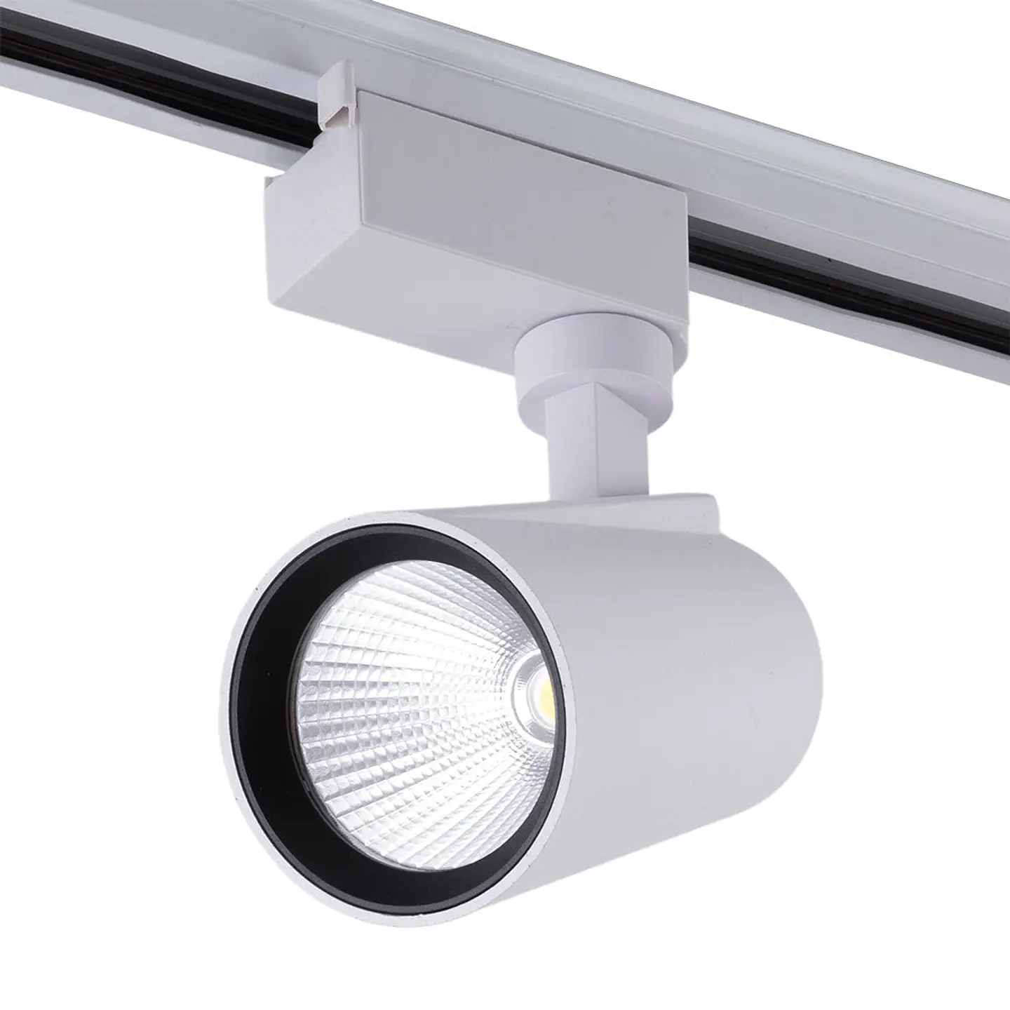 Luz de trilho LED 15W 1350Lm CRI85 4200ÂºK MonofÃ¡sico 40.000H [HO-FC-15W-WW] 1