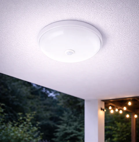 Plafon LED 24W 1632Lm 4200ºK IP65 Sensor PIR 40.000H [SKYD-YCB1081-24W-W]