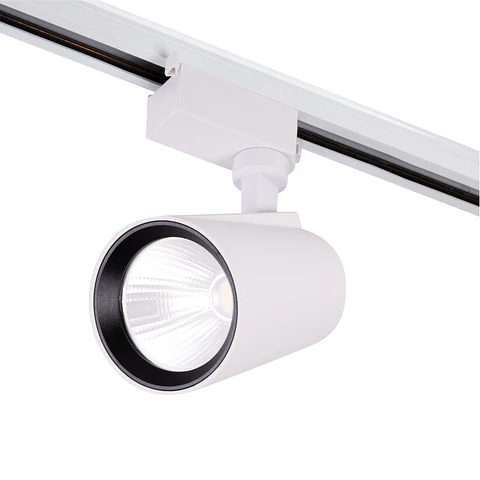 Luz de trilho LED 30W 2700Lm CRI85 4200ºK MonofÃ¡sico 40.000H [HO-FC-30W-WW]