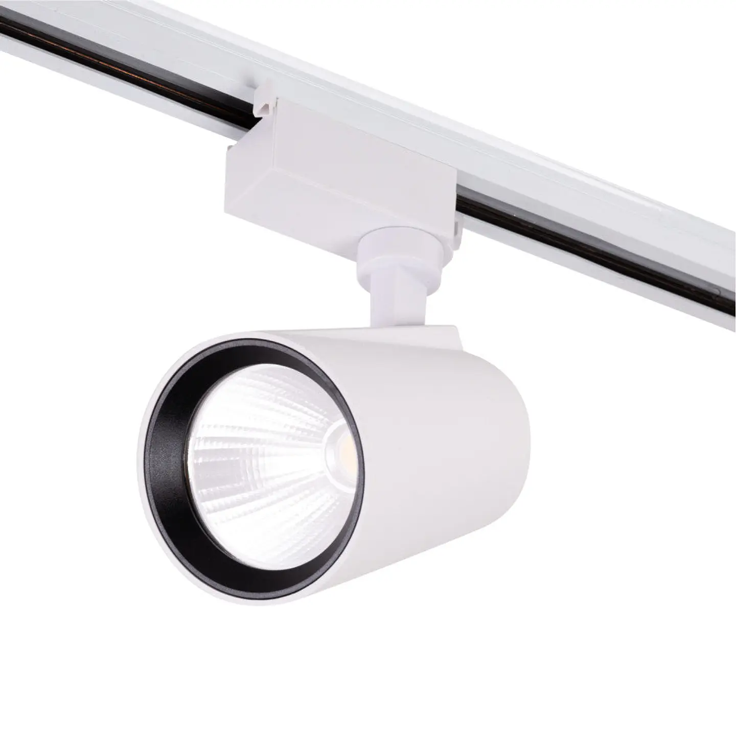 Luz de trilho LED 30W 2700Lm CRI85 4200ÂºK MonofÃ¡sico 40.000H [HO-FC-30W-WW] 1