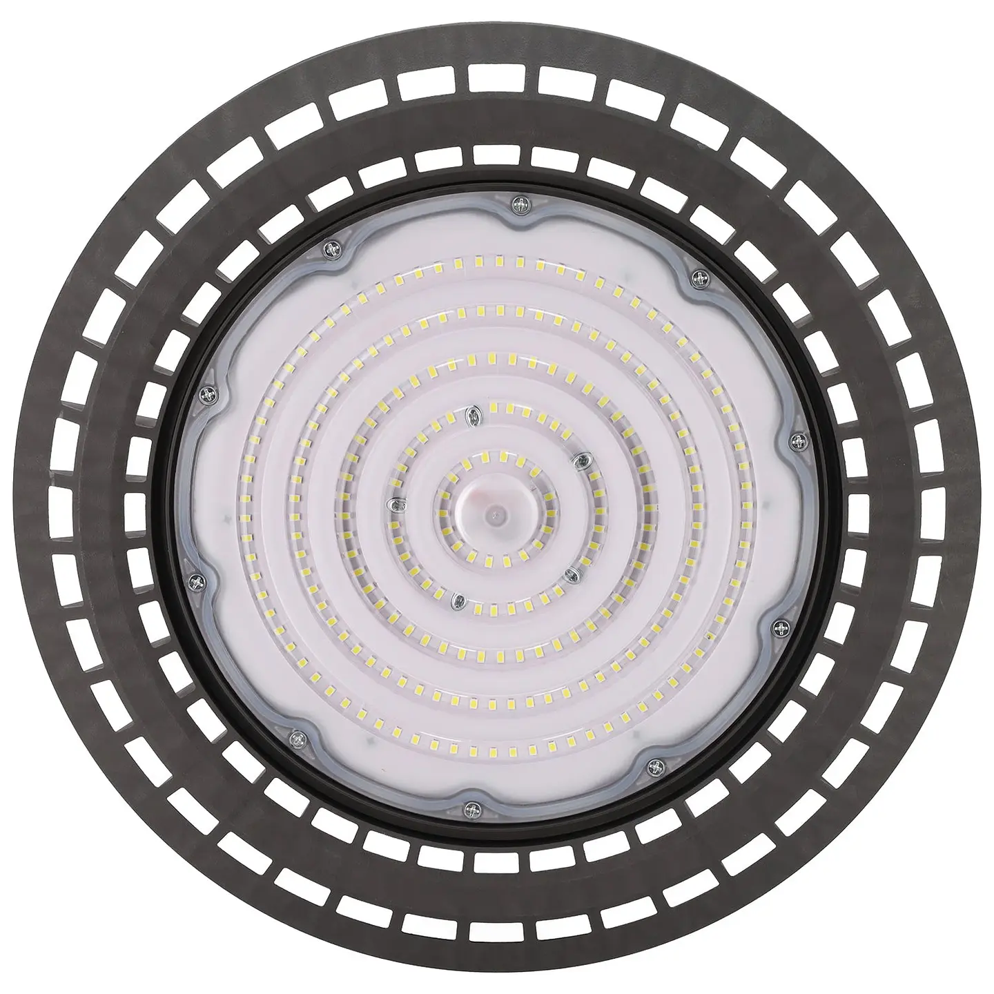 Lumiaria LED tipo High Bay 200W 34.000Lm 6000K IP65 Driver Regulavel 0-10V 30.000H 3