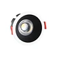 Downlight LED 8W CCT com chip OSRAM, recorte Ã˜ 75 mm, refletor preto - Thumbnail 1