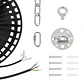 Lumiaria LED tipo High Bay 200W 34.000Lm 6000K IP65 Driver Regulavel 0-10V 30.000H - Thumbnail 6