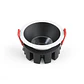 Downlight LED 8W CCT com chip OSRAM, recorte Ã˜ 75 mm, refletor preto - Thumbnail 2