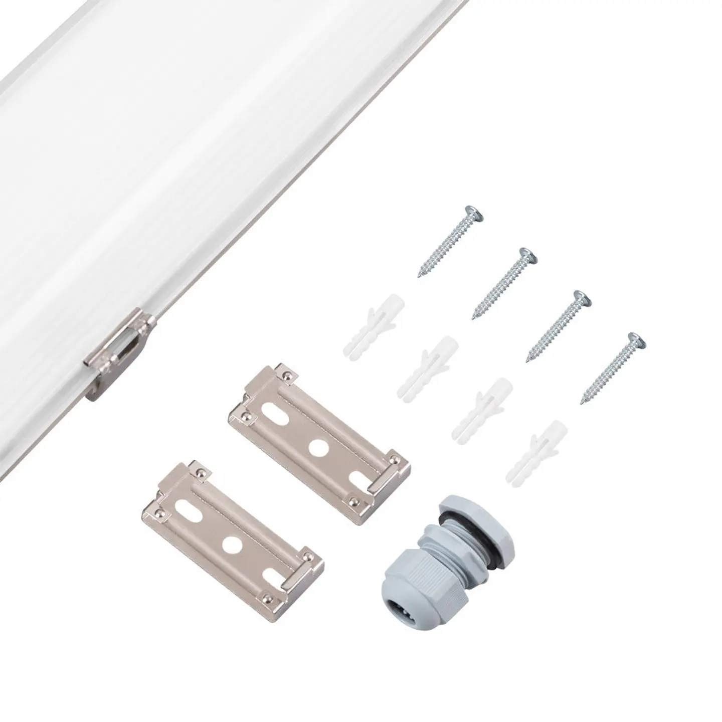 Kit de EmergÃªncia LED ImpermeÃ¡vel e InterligÃ¡vel 60W 7200lm IP65 CCT (Temperatura de Cor AjustÃ¡vel) 3000-6500K 110Âº TridÃ´nico Re 5