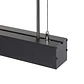 LuminÃ¡ria linear LED conectÃ¡vel de 45 W, 4.500 lm, 180 cm, CCT (temperatura de cor regulÃ¡vel), driver Lifud, de superfÃ­cie/suspe - Thumbnail 5