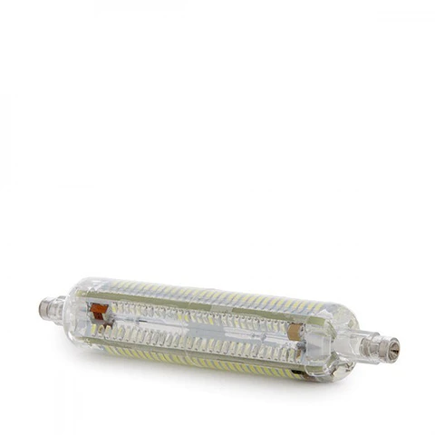 Lampada LED R7S 10W 1.000Lm 6000ºK 120Mm 360º Sili a 40.000H [CA-R7S-360-10W-118-CW]