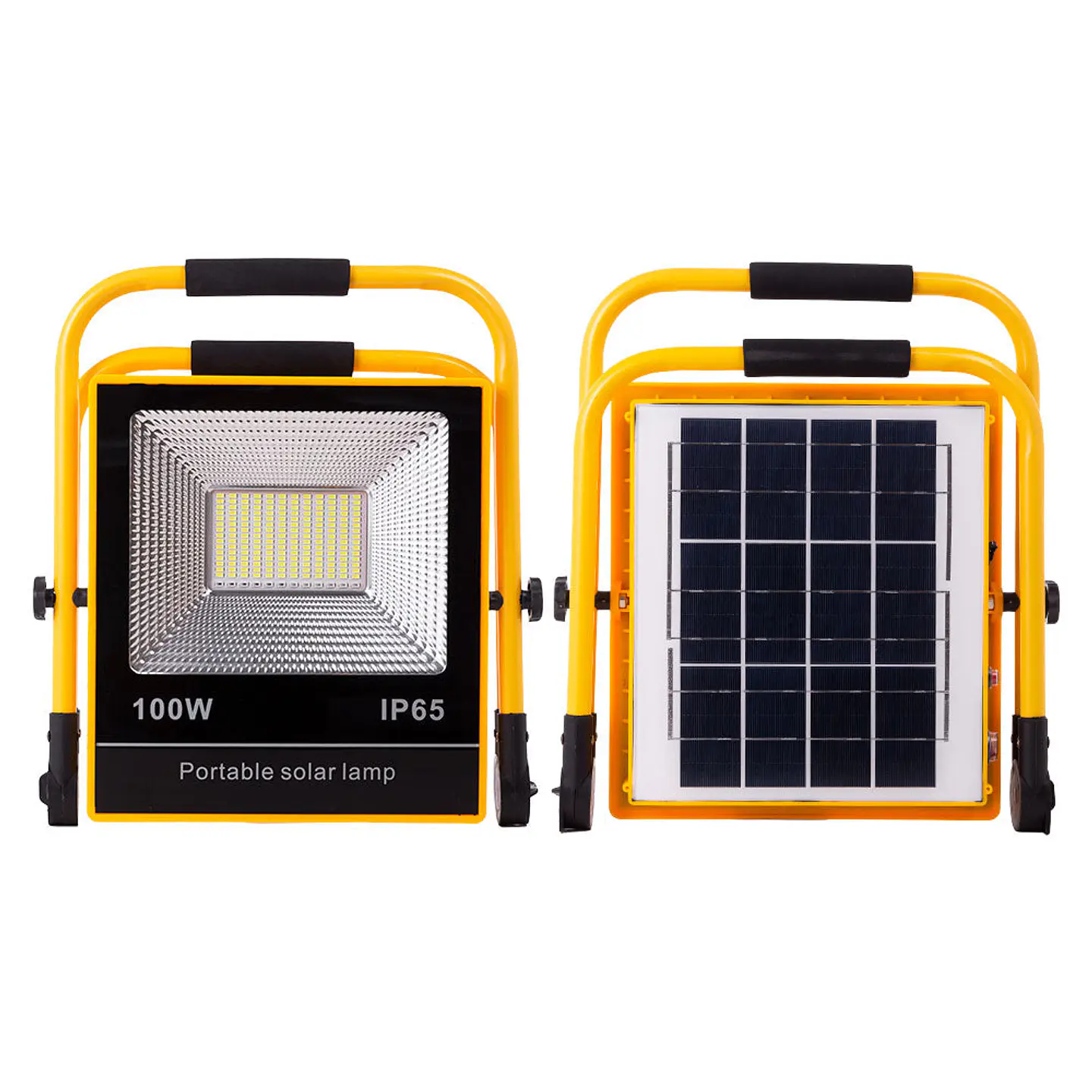 Projetor LED Solar 50W 6500K Painel: 6V/9W Battery: 3.2V/12000Mah Remote Control [Ho-Solarfl-50W-05] 1
