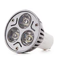 LÃ¢mpada LED GU10 3W 281Lm 2700ÂºK 40.000H [JL-GU10-3X1W-A-WW] - Thumbnail 1