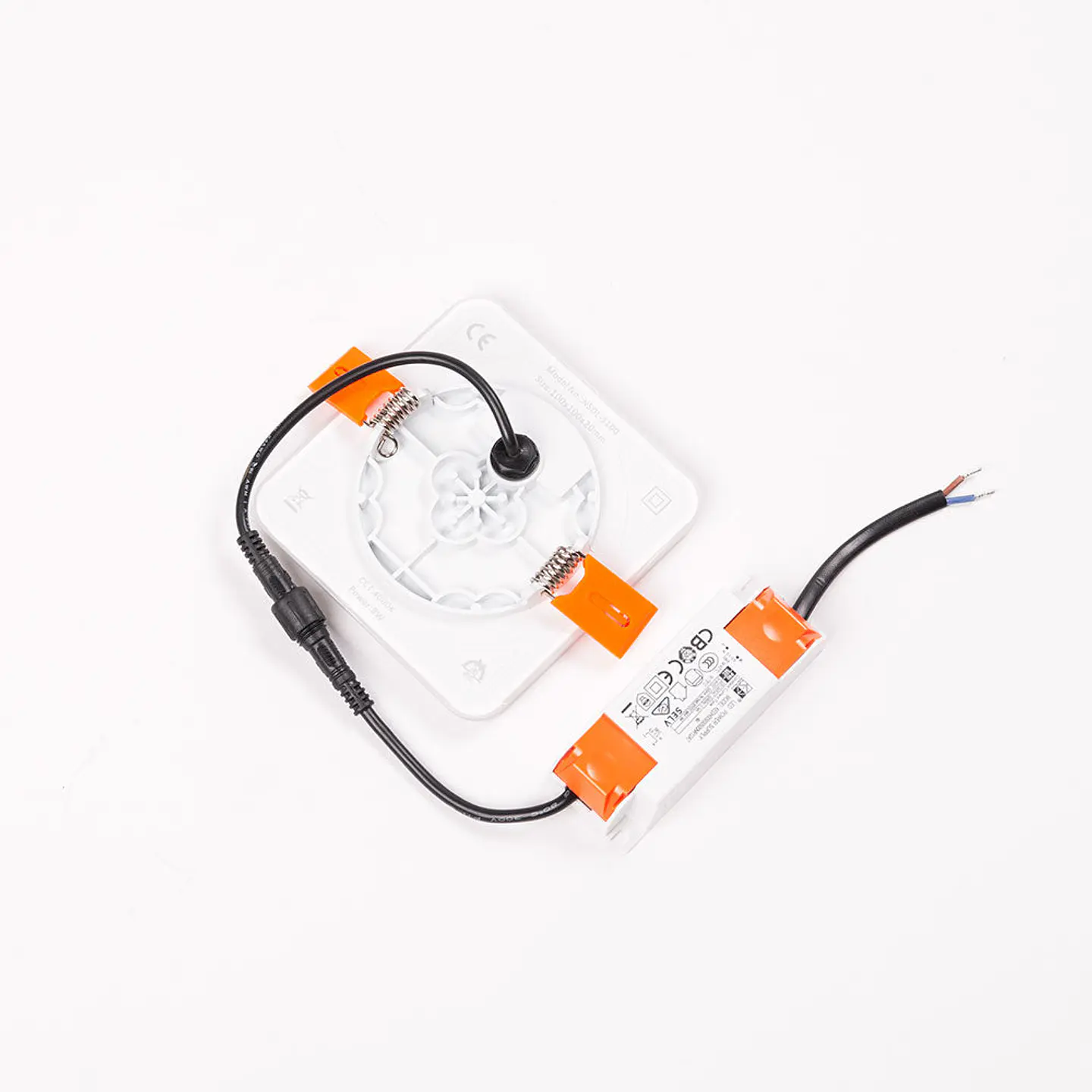 Placa LED 8W 619Lm 4000ÂºK Quadrada sem Moldura 40.000H [LUM-NSDL-S100-W] 6