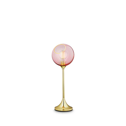 Lampada De Mesa "Ballroom Rose" E27 Sem Lampada