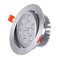 Foco Downlight LED 9W 900Lm 4200ÂºK Circular 40.000H [HO-LEDDOWN-9W-W] - Thumbnail 1
