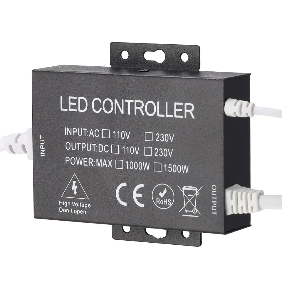 Controlador RGB para fitas de LED RGB 220V 2