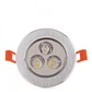 Foco Downlight LED 3W 300Lm 4200ÂºK Circular 40.000H [HO-LEDDOWN-3W-W] - Thumbnail 3