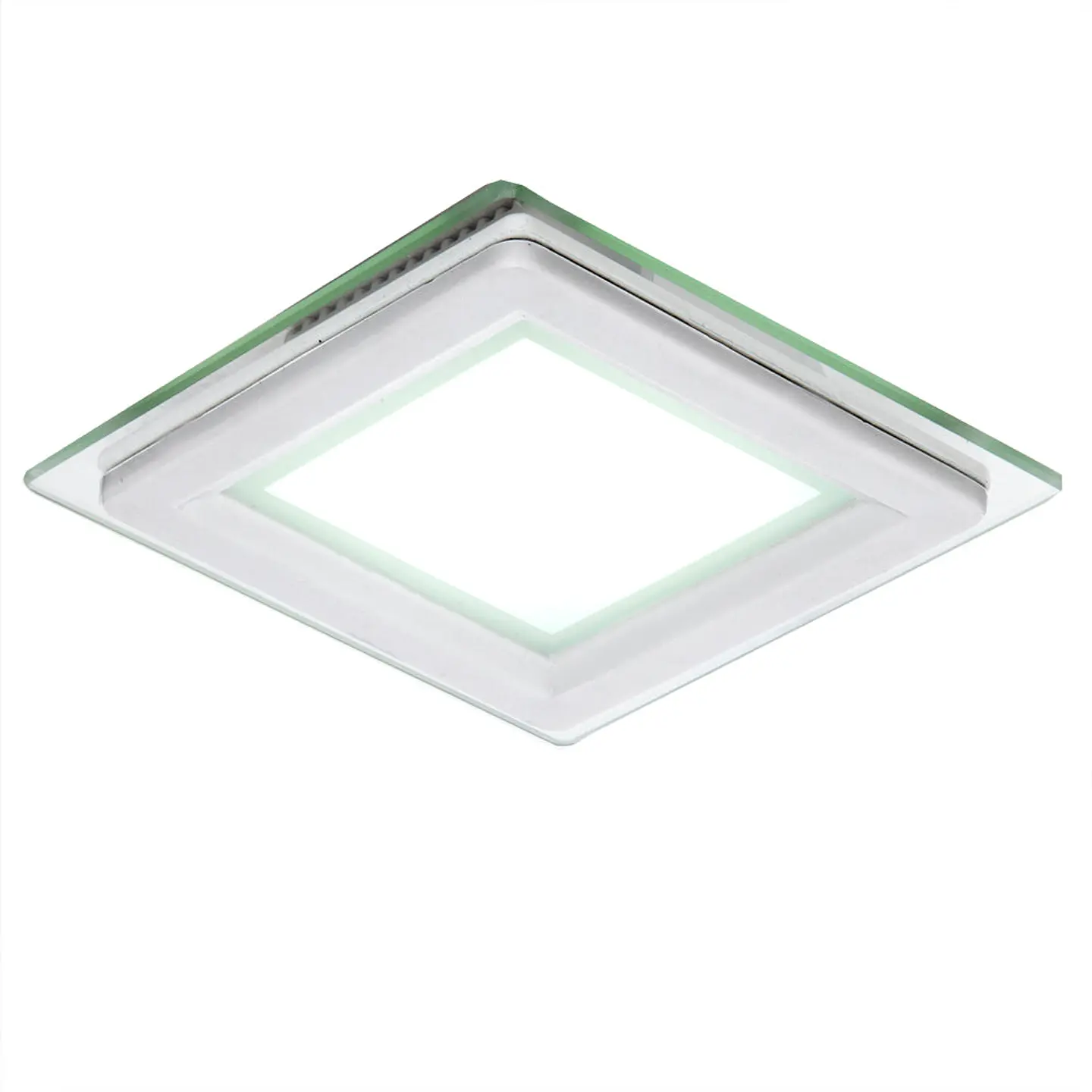 Downlight LED 6W 600Lm 2700ÂºK Quadrado Vidro 40.000H [GR-MB02-6W-WW] 2