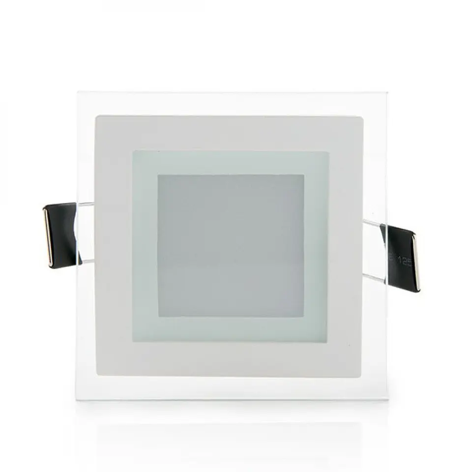 Downlight LED 6W 600Lm 2700ÂºK Quadrado Vidro 40.000H [GR-MB02-6W-WW] 3