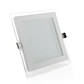 Downlight LED 12W 1200Lm 6000ÂºK Quadrado Vidro 40.000H [GR-MB02-12W-CW] - Thumbnail 1