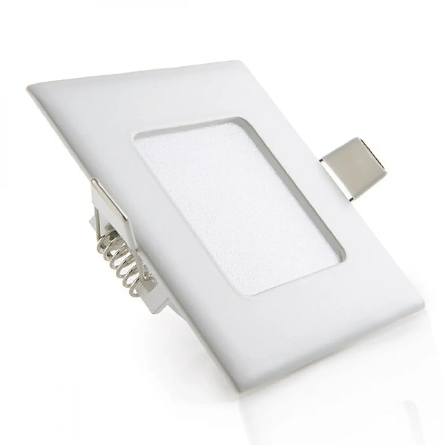 Painel LED 3W 300Lm 4200ÂºK Quadrado 40.000H [GR-RDP02-3W-W] 1