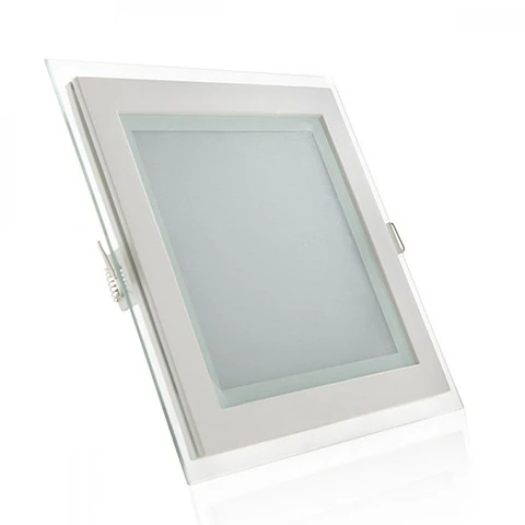 Downlight LED 15W 1500Lm 4200ºK Quadrado Vidro 40.000H [GR-MB02-15W-W]