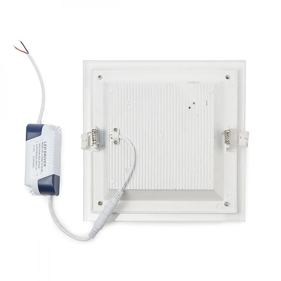Downlight LED 15W 1500Lm 6000ÂºK Quadrado Vidro 40.000H [GR-MB02-15W-CW] 4