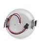 Foco Downlight LED 3W 270Lm 6000ÂºK 40.000H [PCE-DL3W-CW] - Thumbnail 4