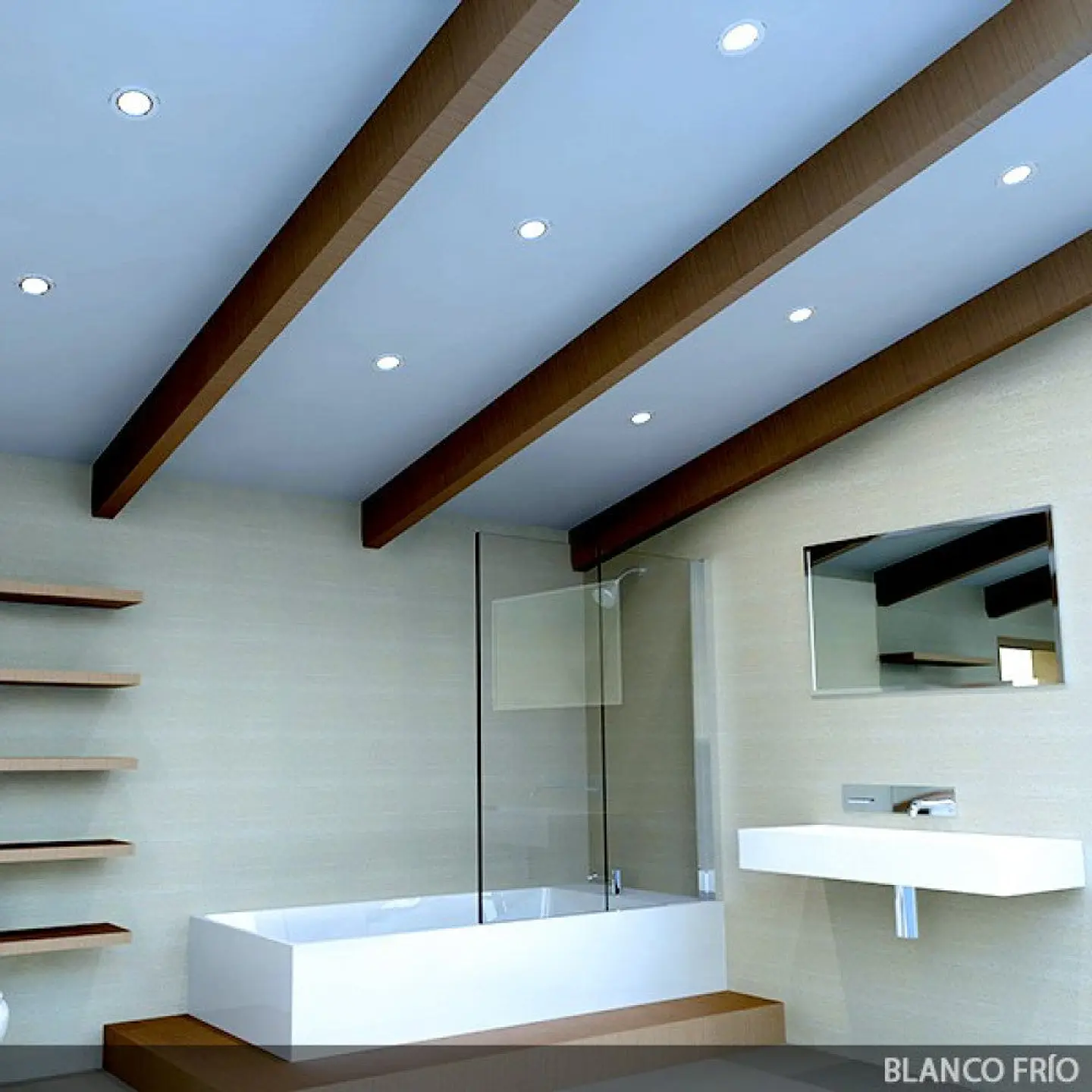 Foco Downlight LED 7W 524Lm 2700ÂºK 40.000H [PCE-DL7W-WW] 7
