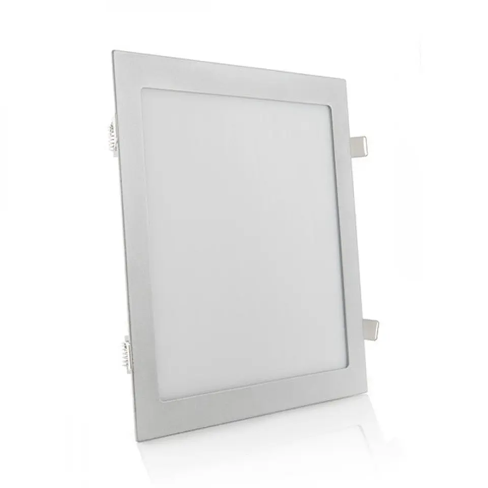 Painel LED 25W 2500Lm 6000ÂºK Quadrado Prata 40.000H [HO-RDP-25W-MP-CW] 1