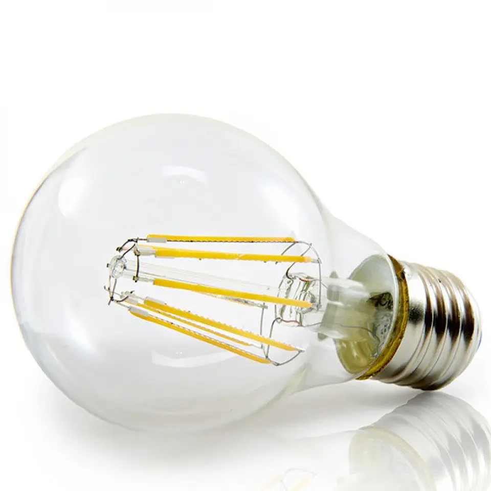 LÃ¢mpada LED E27 8W 547Lm 2000ÂºK Filamento 40.000H [HO-J27DH68-WW] 2