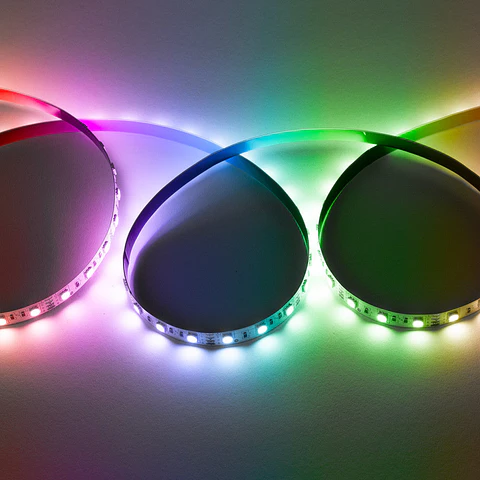 Faixa de 300 LEDs 72W 4.200Lm SMD 5050 24VDC IP33 40.000H [PL-219012-24-IP33-RGB]-RGB