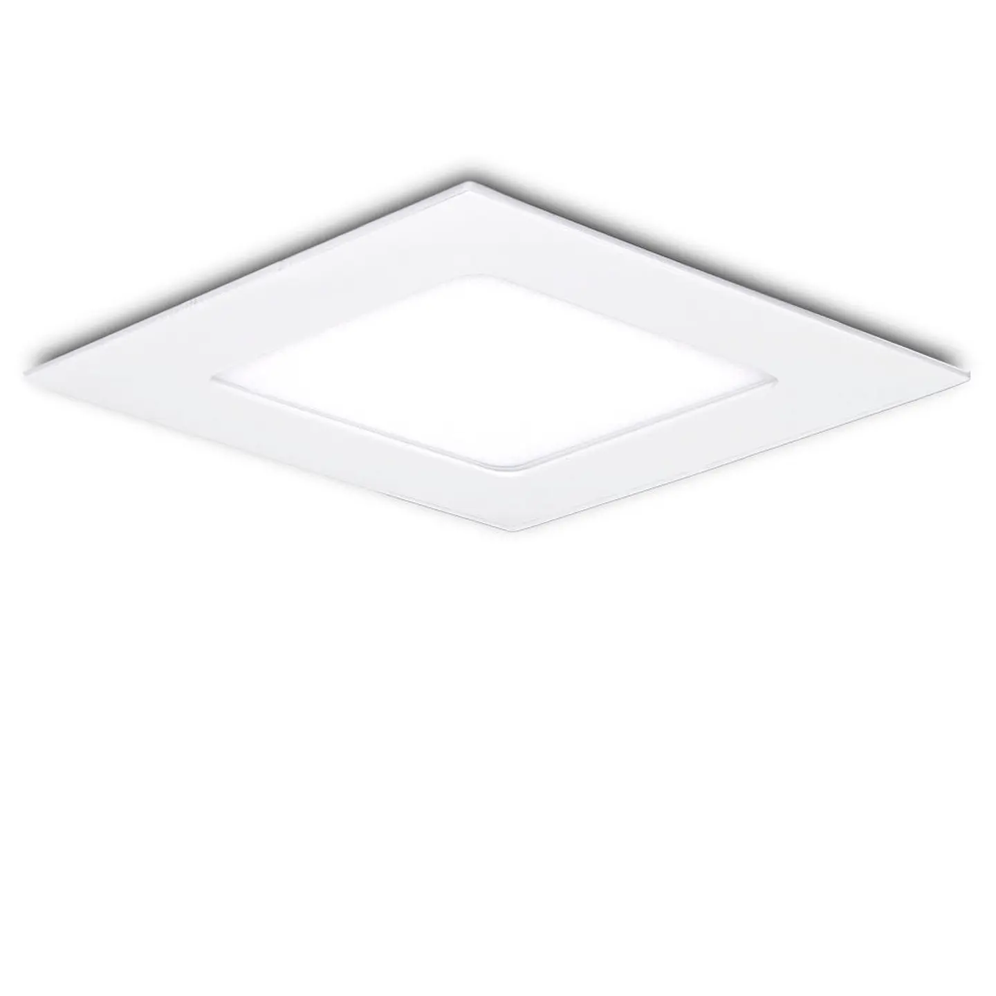 Painel LED 9W 900Lm 2700ÂºK Quadrado 40.000H [HL-PLCUAD9W-WW] 2