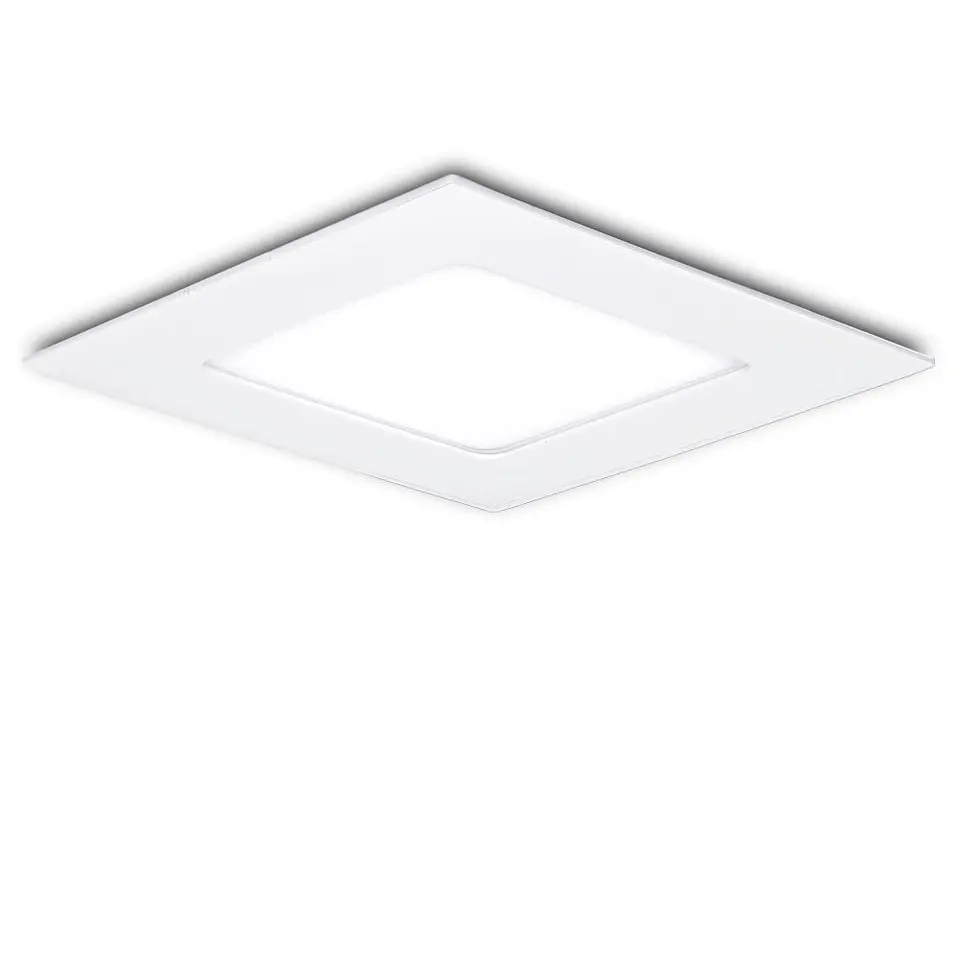 Painel LED 9W 900Lm 2700ÂºK Quadrado 40.000H [HL-PLCUAD9W-WW] 2