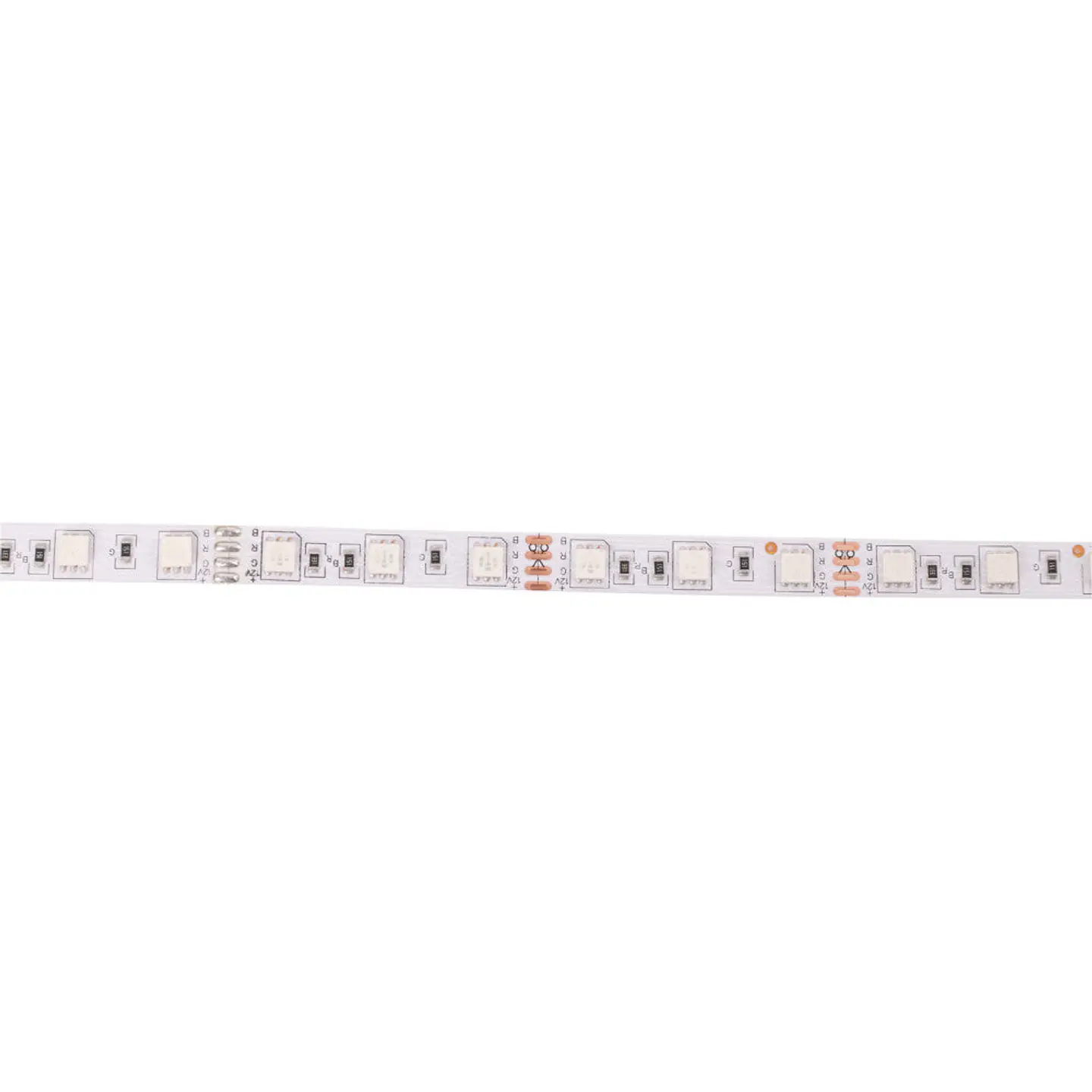 Faixa de 300 LEDs 72W 4.200Lm SMD 5050 24VDC IP33 40.000H [PL-219012-24-IP33-RGB]-RGB 6