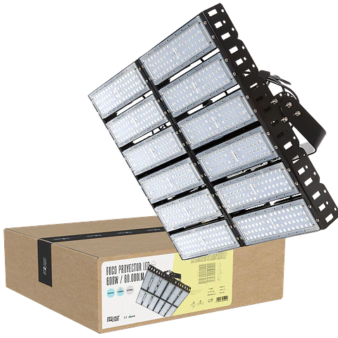 Holofote LED 600W 60.000Lm 6000ºK IP65 100.000H [BX3-SDF- 600W-CW]