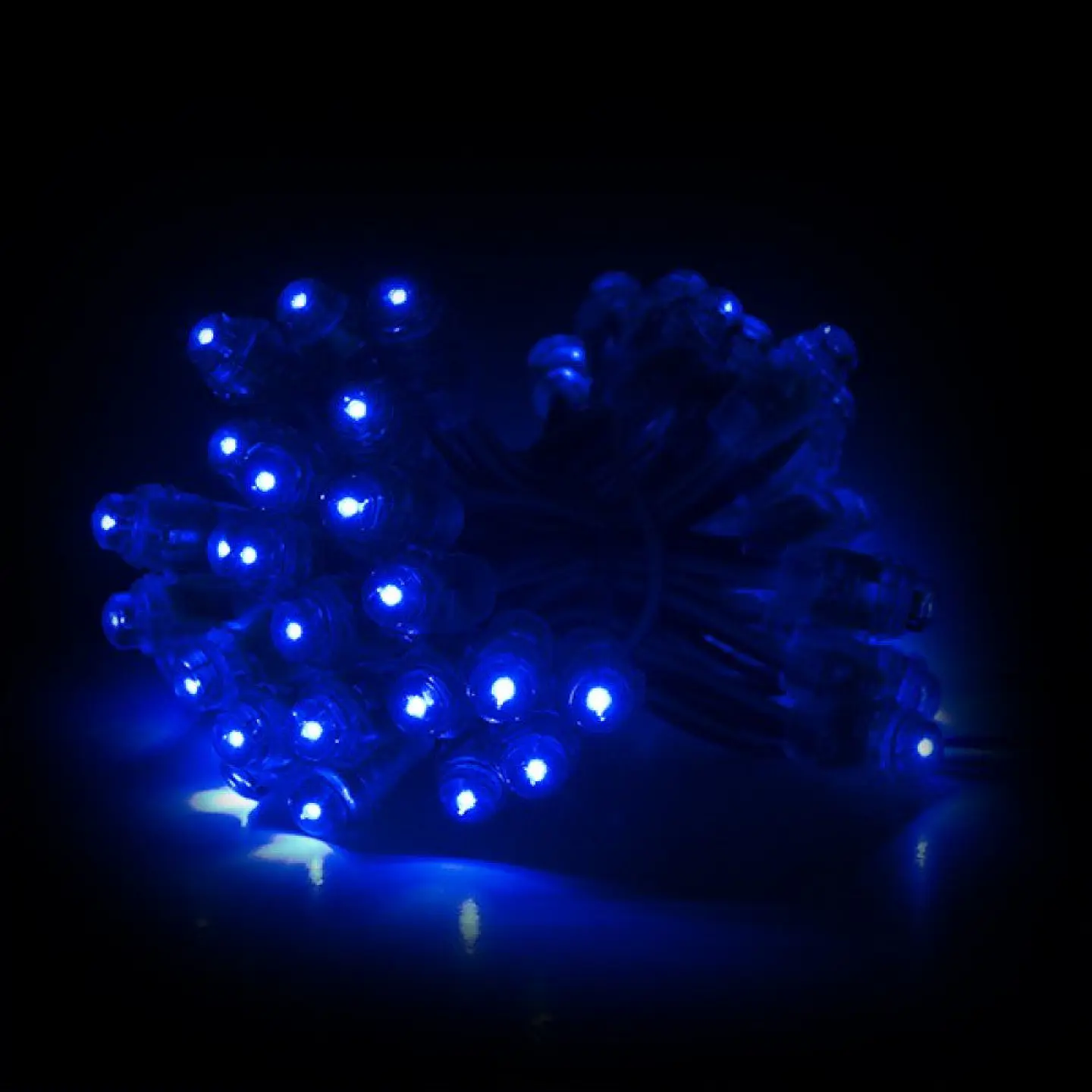 Pixel LED 0,1W 2Lm 12Mm 5V Epistar (String 50 Unidades) Azul 50.000H [DE-PIX-12-B] 2