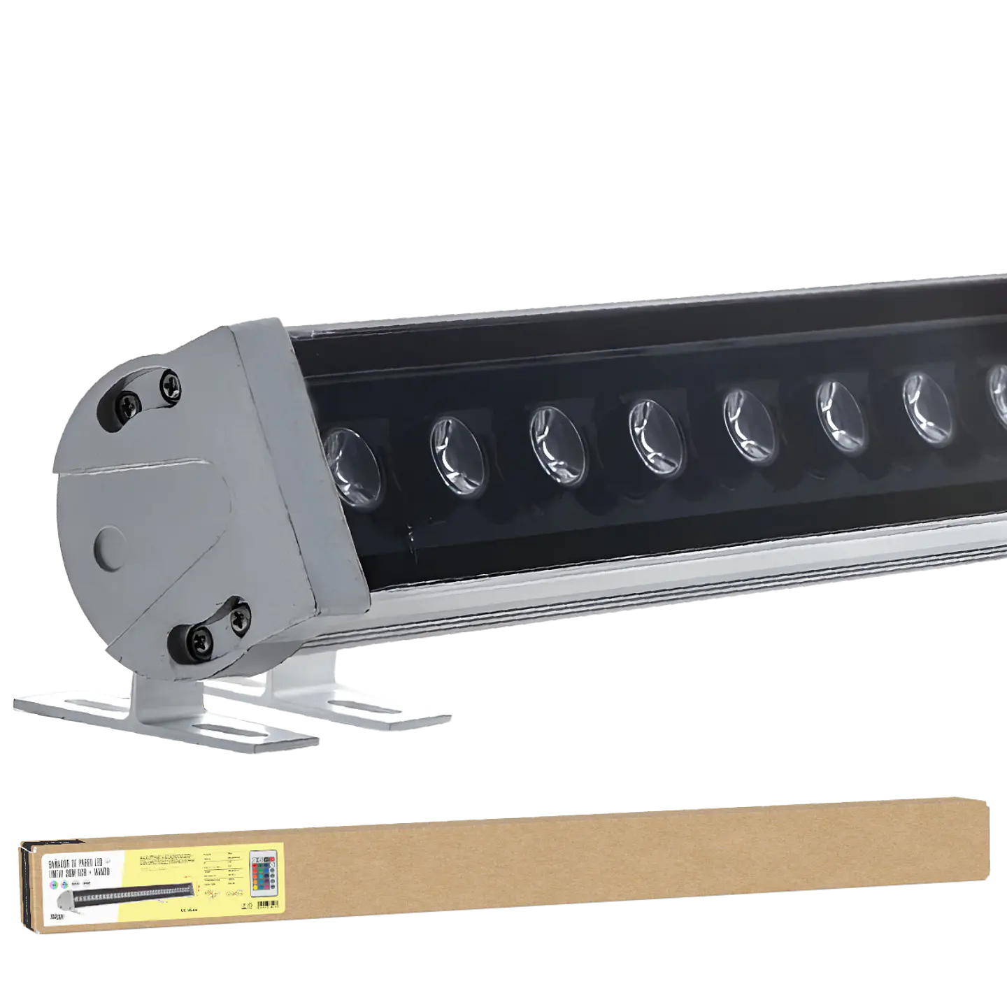 Arruela de parede LED 36W IP65 RGB Controle 40.000H [BX3-BN-36W-RGB] 1