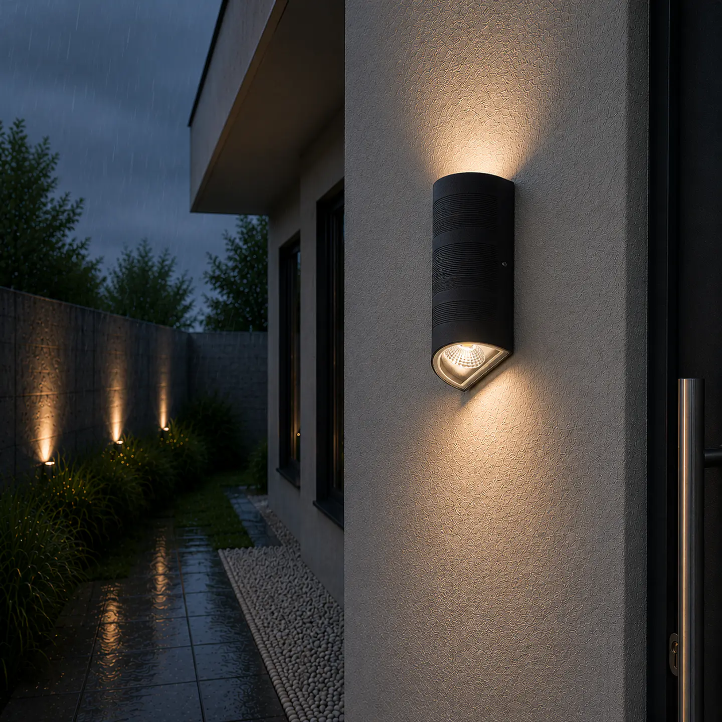 Aplique LED 6W 432Lm 2700ÂºK Lily IP54 40.000H [MDW07-2-WW] 1