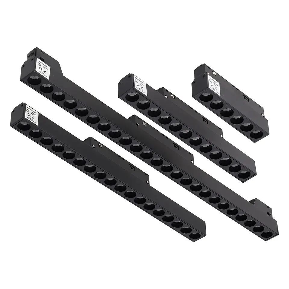 LuminÃ¡ria de trilho LED magnÃ©tica 18W 325mm 90Lm/W CCT (Cor da luz ajustÃ¡vel) 4