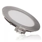 Painel LED 6W 600Lm 4200ÂºK Circular NÃ­quel Acetinado 50.000H [GL-CL-R6N-W] - Thumbnail 1